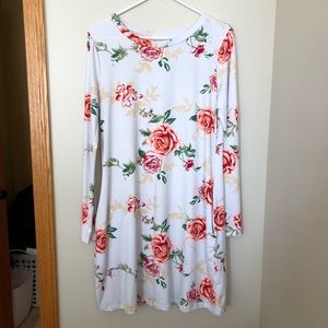 Floral dress-Size L